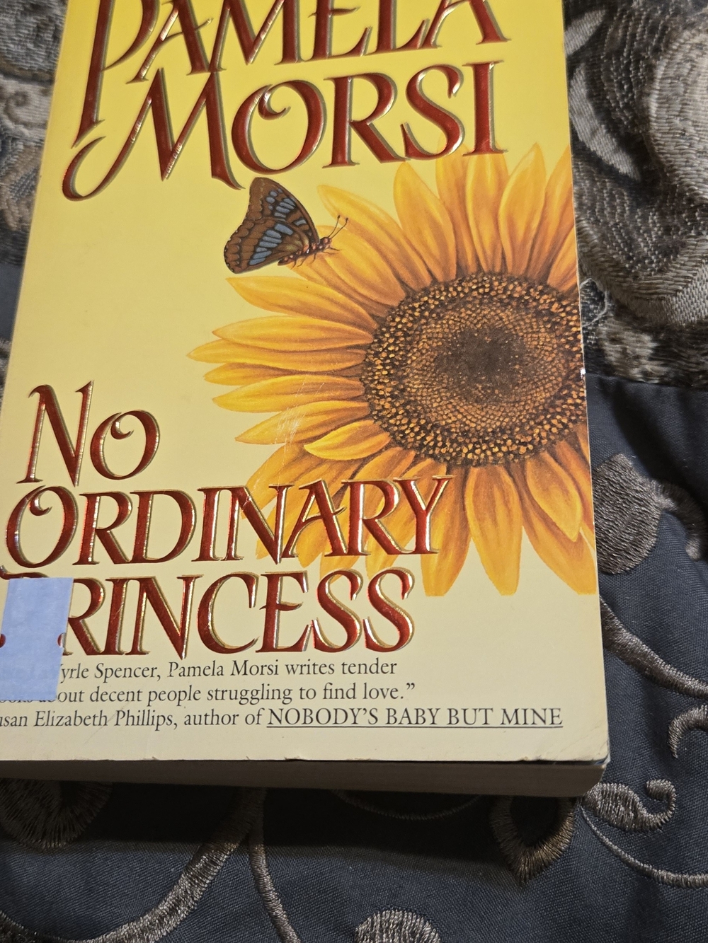 No Ordinary Princess — Yellow Sunflower Book Cover